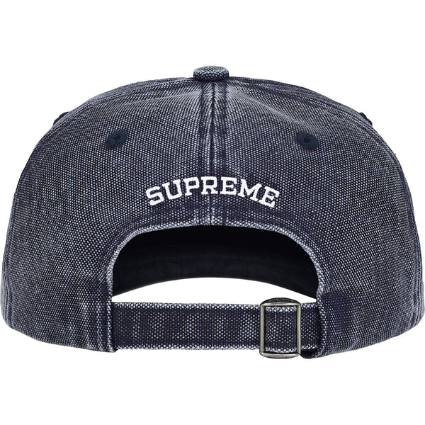 SUPREME PIGMENT COATED S LOGO 6 PANEL SS26