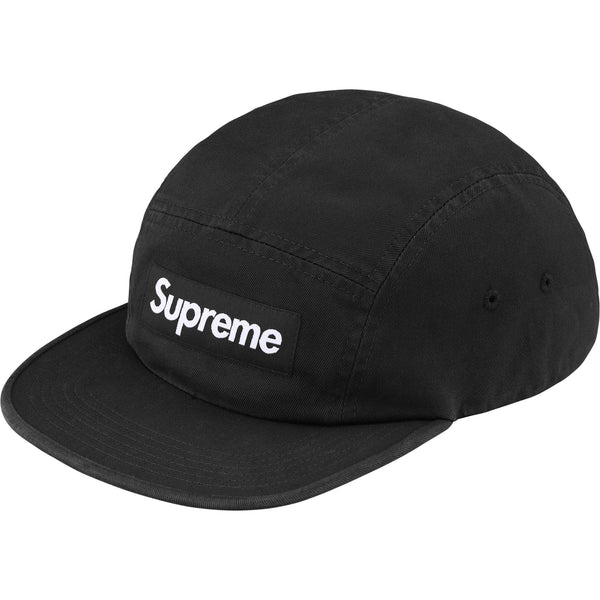 SUPREME WASHED CHINO TWILL CAMP CAP FW26