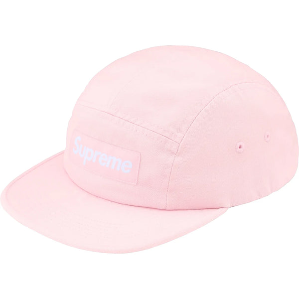 SUPREME WASHED CHINO TWILL CAMP CAP FW26