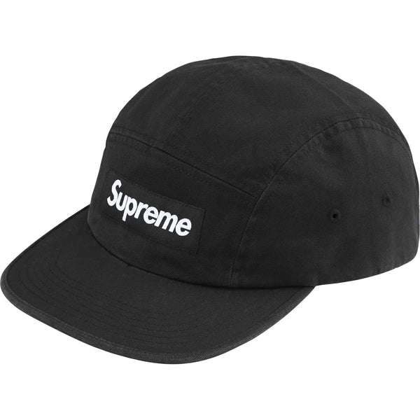 SUPREME WASHED CHINO TWILL CAMP CAP FW24