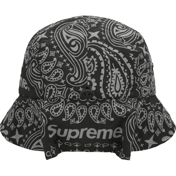 SUPREME REFLECTIVE BANDANA SUNSHIELD CAMP CAP
