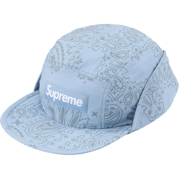 SUPREME REFLECTIVE BANDANA SUNSHIELD CAMP CAP