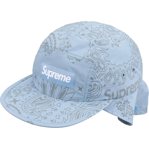 SUPREME REFLECTIVE BANDANA SUNSHIELD CAMP CAP