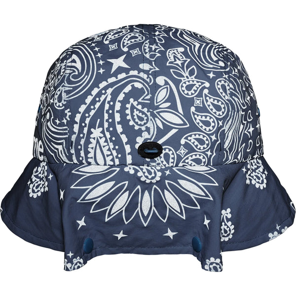 SUPREME REFLECTIVE BANDANA SUNSHIELD CAMP CAP