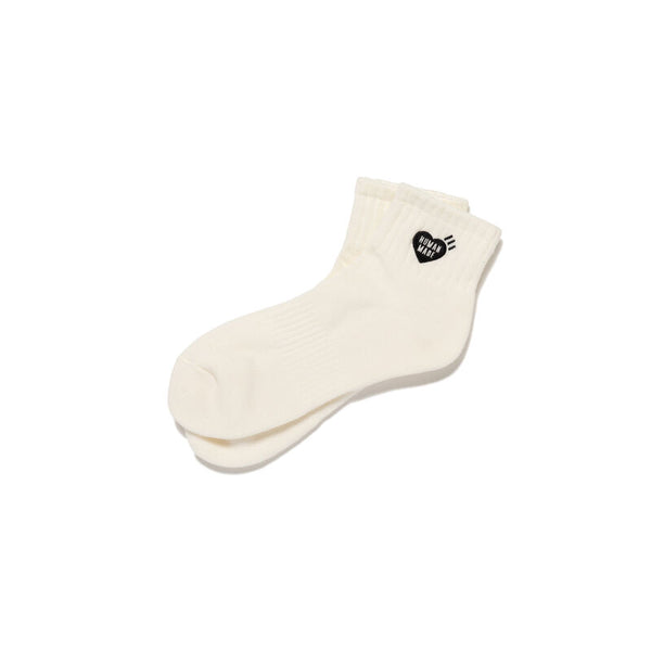 HUMAN MADE PILE SHORT SOCKS(BLACK HEART)