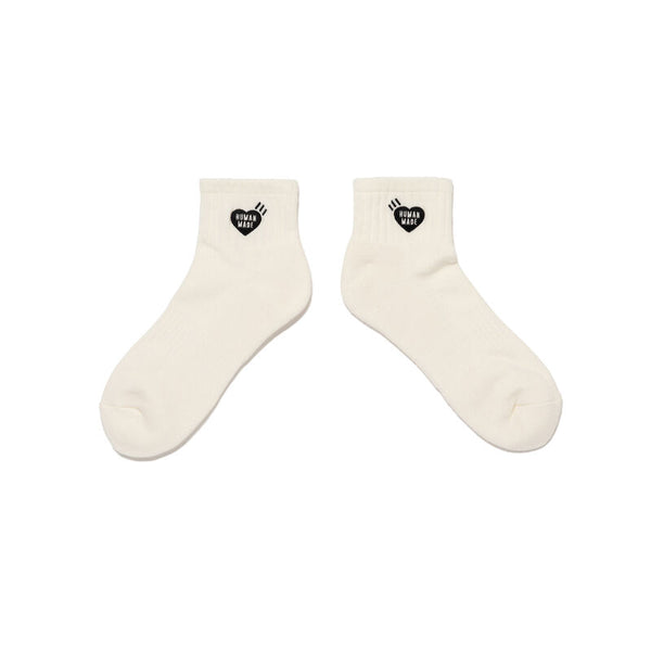 HUMAN MADE PILE SHORT SOCKS(BLACK HEART)