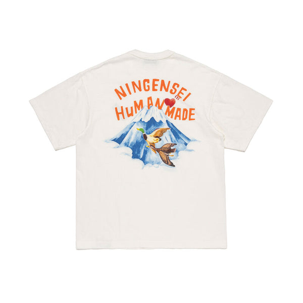 HUMAN MADE NINGENSEI WA GRAPHIC T-SHIRT HM31CS082