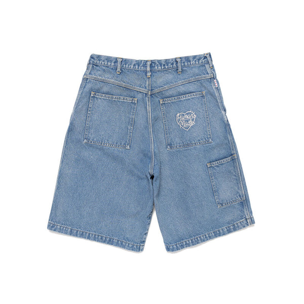 HUMAN MADE WIDE DENIM SHORTS HM31PT029