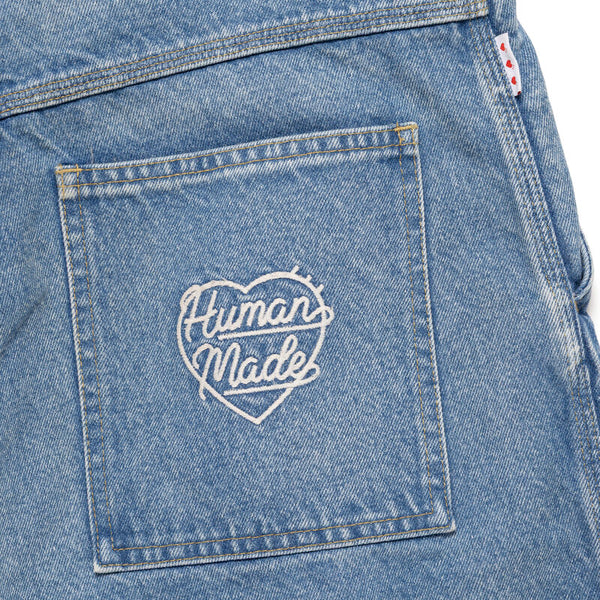HUMAN MADE WIDE DENIM SHORTS HM31PT029
