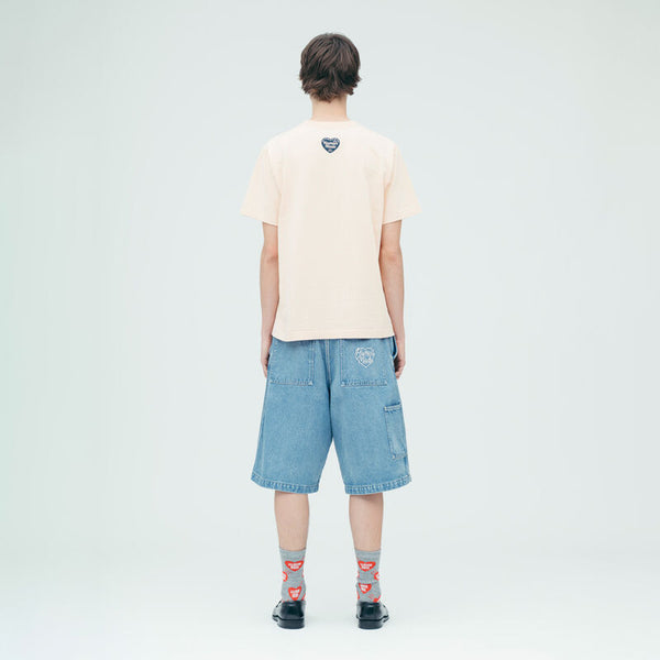 HUMAN MADE WIDE DENIM SHORTS HM31PT029
