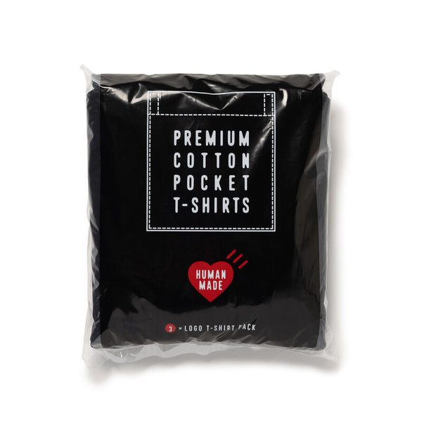 HUMAN MADE 3-PACK POCKET T-SHIRT SET HM00CS004
