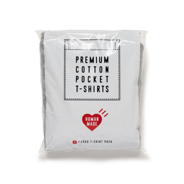 HUMAN MADE 3-PACK POCKET T-SHIRT SET HM00CS004