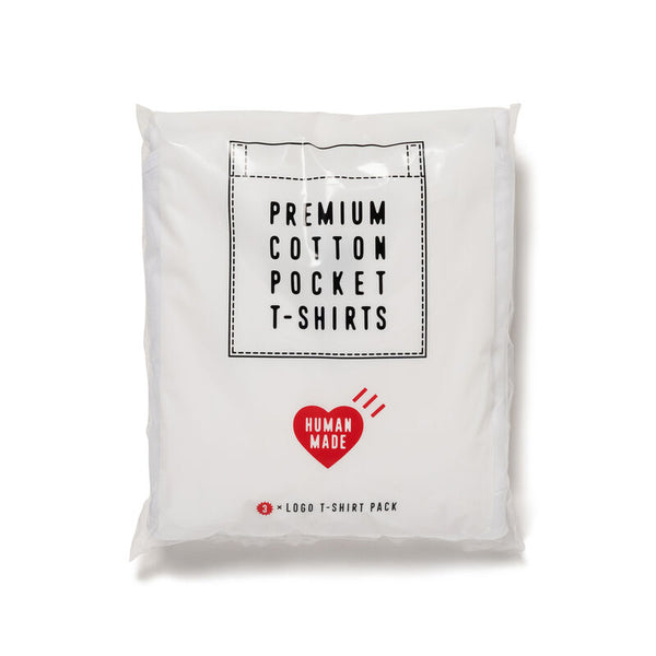 HUMAN MADE 3-PACK POCKET T-SHIRT SET HM00CS004