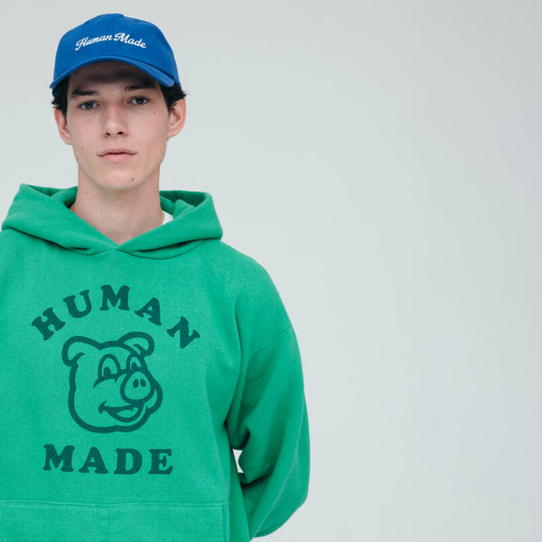 HUMAN MADE 6PANEL CANVAS CAP HM32GD077