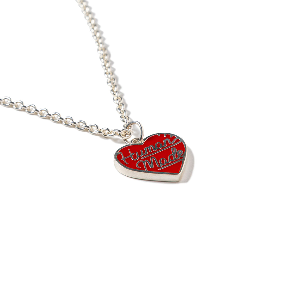 HUMAN MADE HEART SILVER NECKLACE – Trade Point_HK