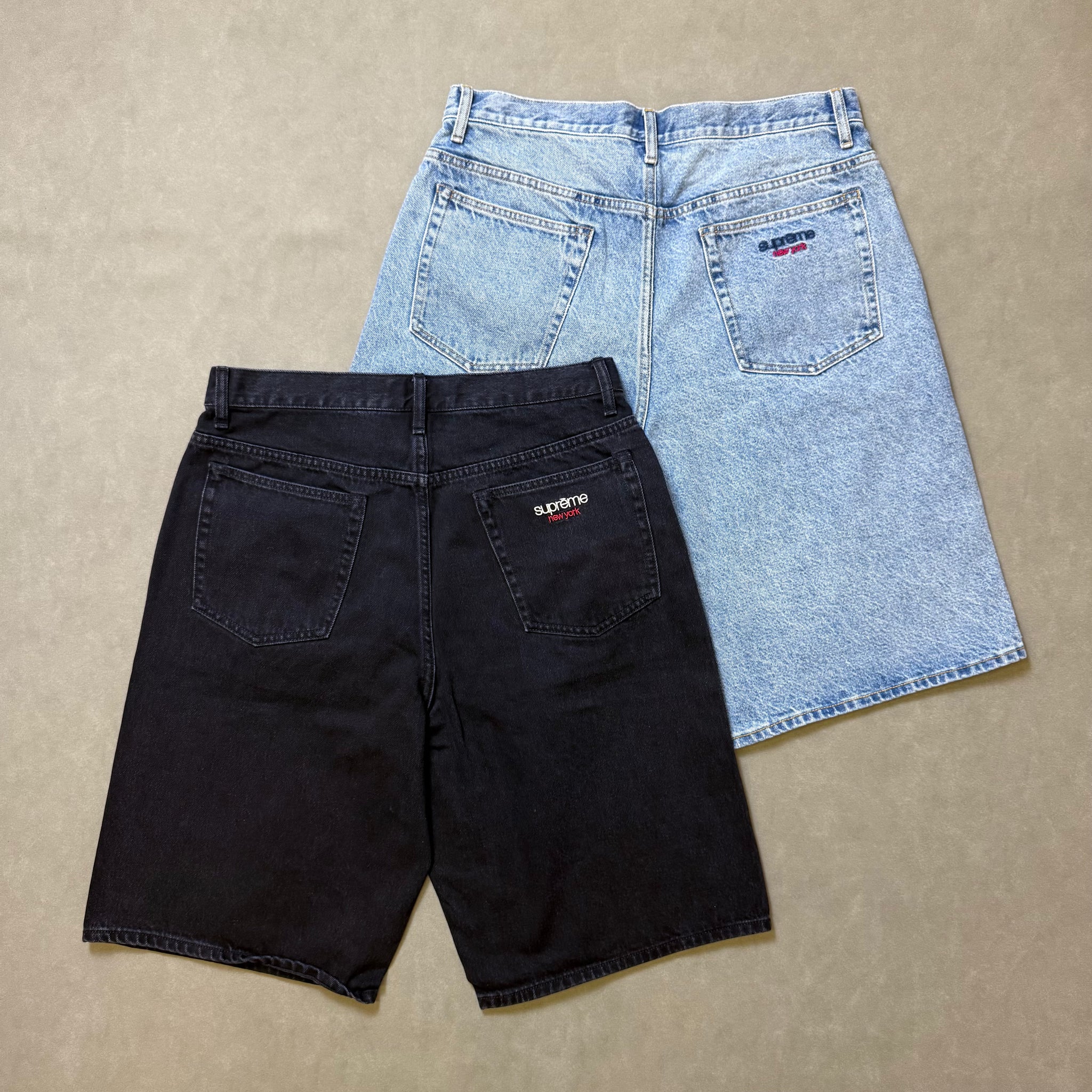 SUPREME BAGGY DENIM SHORT SS25