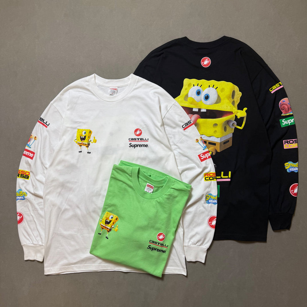SUPREME SPONGEBOB SQUAREPANTS CASTELLI RACING L/S TEE – Trade Point_HK SUPREME SPONGEBOB SQUAREPANTS CASTELLI RACING L/S TEE – Trade Point_HK