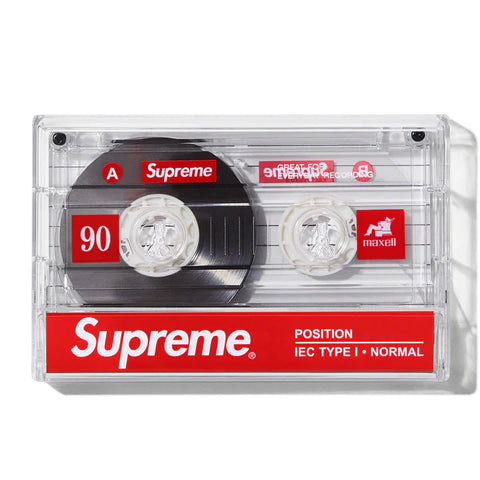 SUPREME MAXELL CASSETTE TAPES (1 PACK)