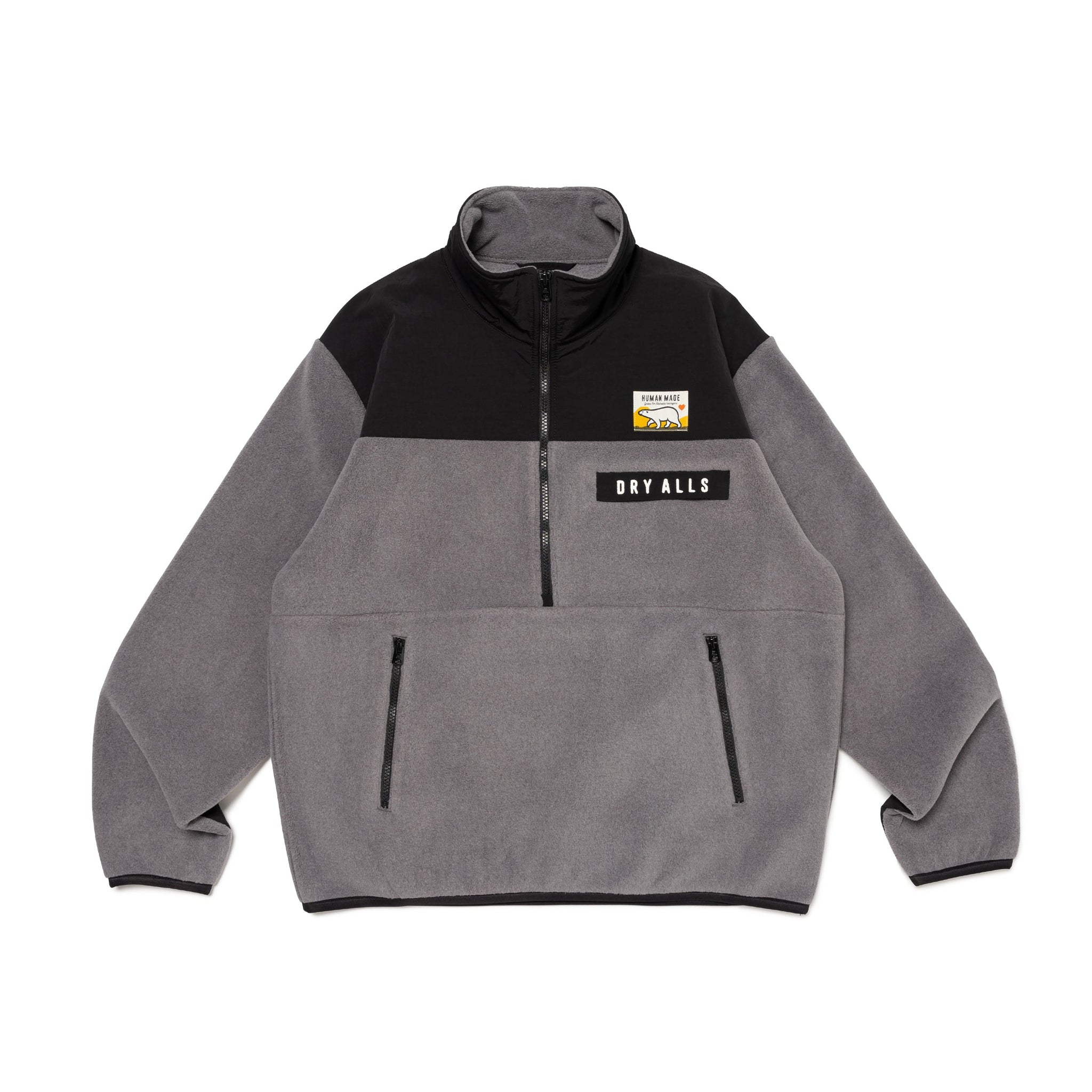 HUMAN MADE FLEECE HALF- ZIP JACKET – Trade Point_HK