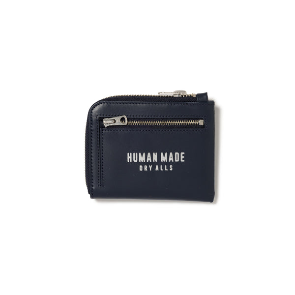 HUMAN MADE LEATHER ZIP WALLET