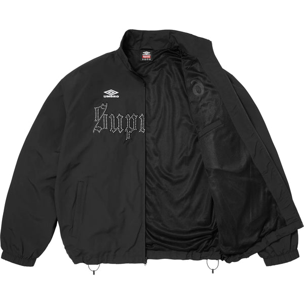 SUPREME UMBRO RHINESTONE TRACK JACKET