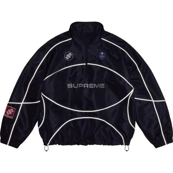 SUPREME REFLECTIVE PIPING PULLOVER