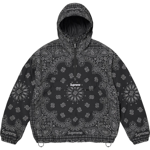 SUPREME REFLECTIVE BANDANA ANORAK