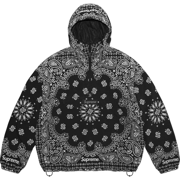 SUPREME REFLECTIVE BANDANA ANORAK