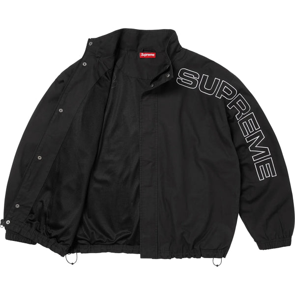SUPREME SPELLOUT EMBROIDERED RIPSTOP TRACK JACKET