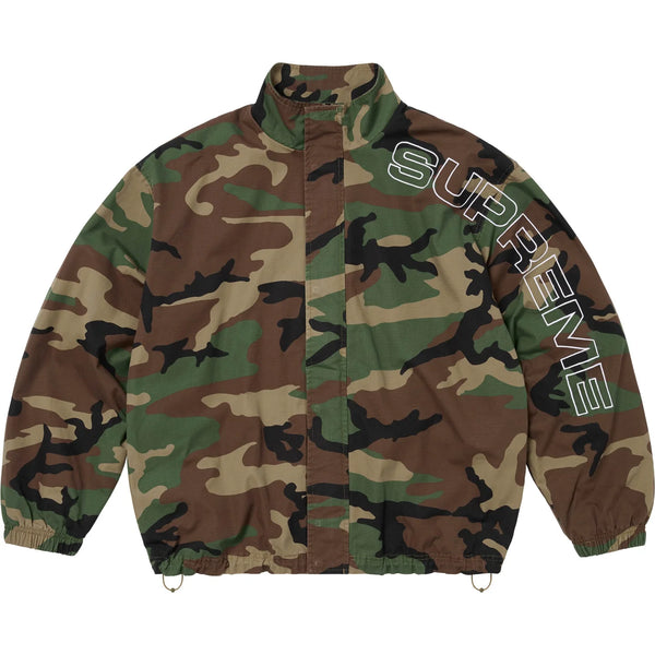 SUPREME SPELLOUT EMBROIDERED RIPSTOP TRACK JACKET