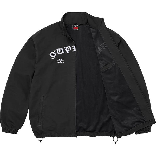 SUPREME UMBRO COTTON RIPSTOP TRACK JACKET FW26