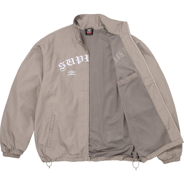 SUPREME UMBRO COTTON RIPSTOP TRACK JACKET FW26