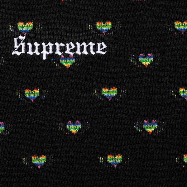 SUPREME HEARTS INTARSIA RINGER TEE