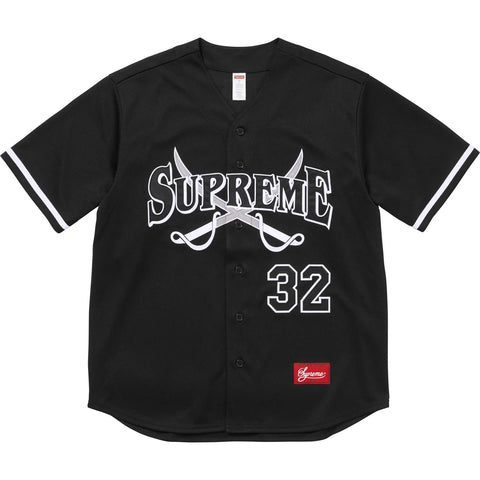 SUPREME SWORDS BASEBALL JERSEY
