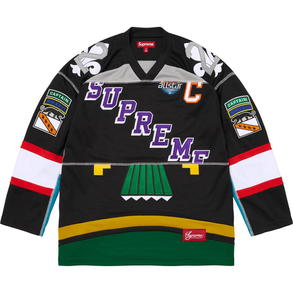 SUPREME PANELED HOCKEY JERSEY