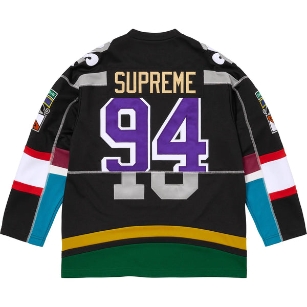SUPREME PANELED HOCKEY JERSEY