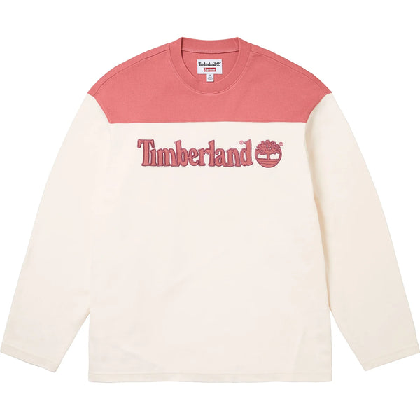 SUPREME TIMBERLAND L/S FOOTBALL TOP