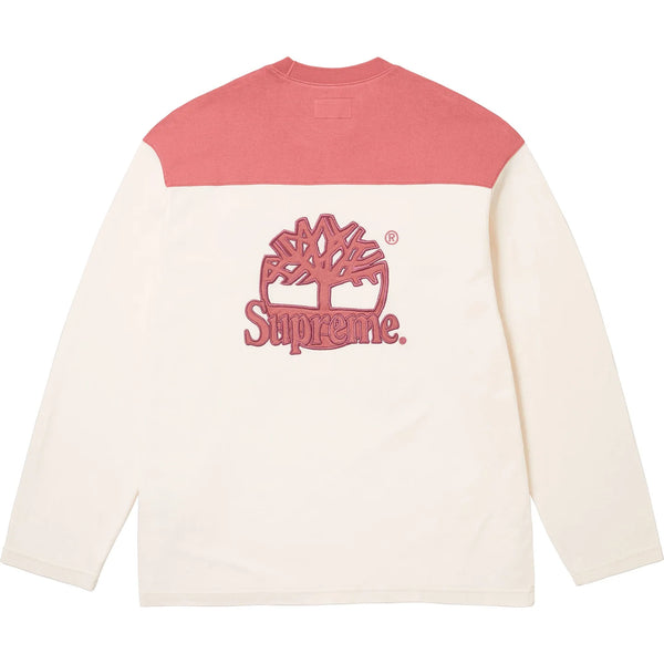 SUPREME TIMBERLAND L/S FOOTBALL TOP