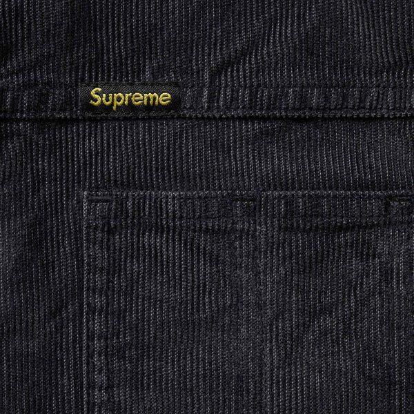 SUPREME WASHED CORDUROY SHIRT