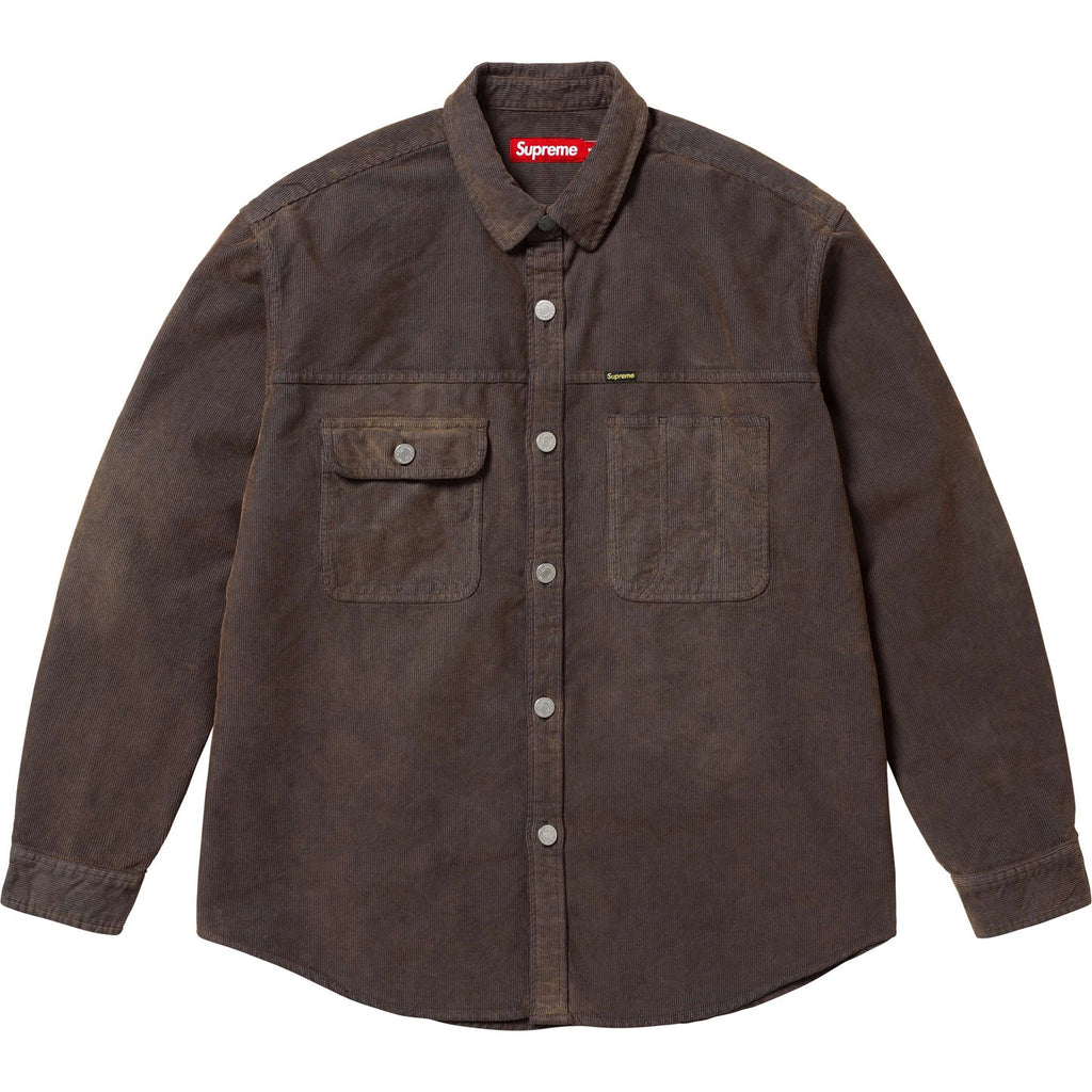 SUPREME WASHED CORDUROY SHIRT – Trade Point_HK