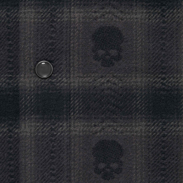 SUPREME NUMBER (N)INE HOODED FLANNEL SHIRT