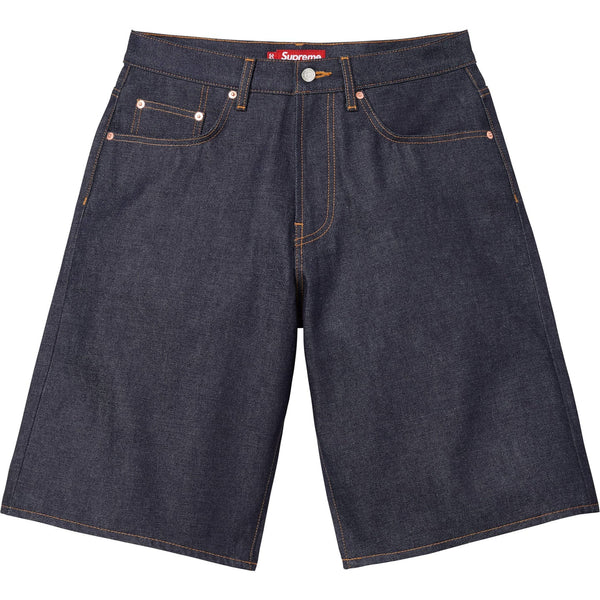SUPREME BAGGY SELVEDGE DENIM SHORT SS26