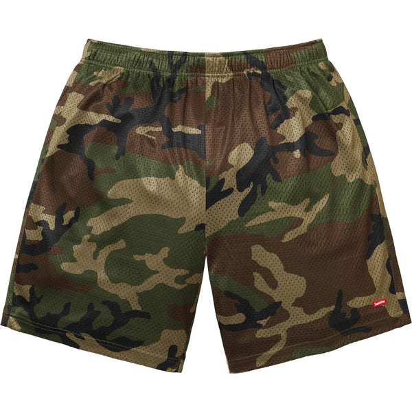 SUPREME SMALL BOX BAGGY MESH SHORT SS26
