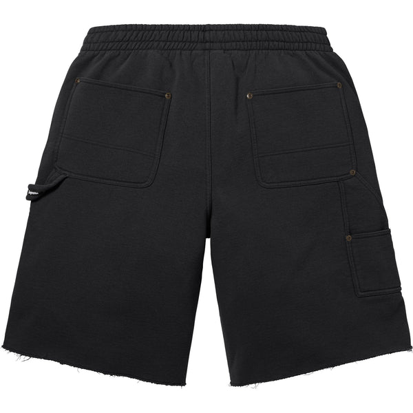 SUPREME DOUBLE KNEE PAINTER SWEATSHORT