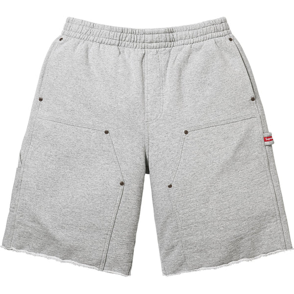 SUPREME DOUBLE KNEE PAINTER SWEATSHORT