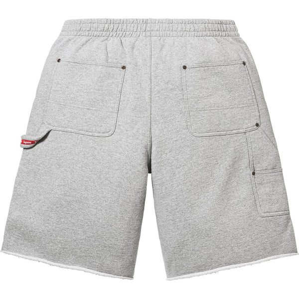 SUPREME DOUBLE KNEE PAINTER SWEATSHORT