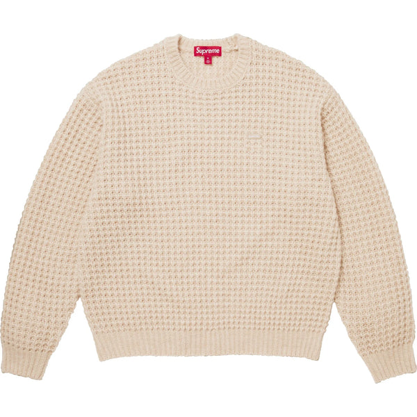 SUPREME SMALL BOX WAFFLE SWEATER