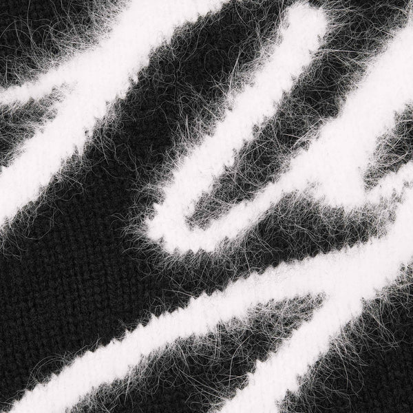 SUPREME ANGORA SCRIPT SWEATER