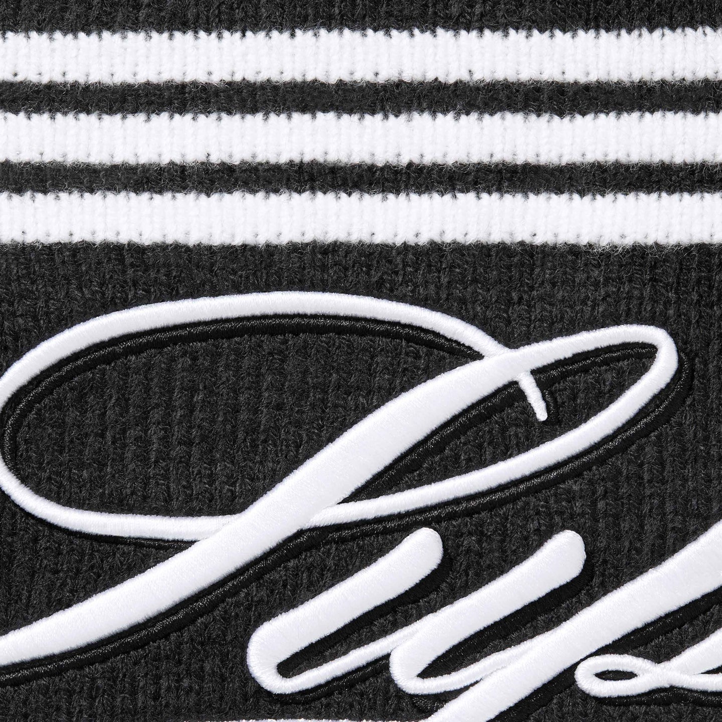 SUPREME SCRIPT STRIPE HALF ZIP SWEATER – Trade Point_HK