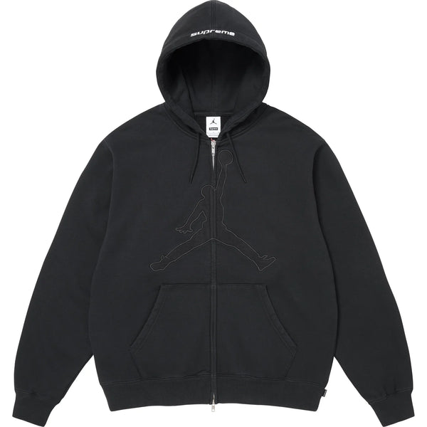 SUPREME JORDAN ZIP UP HOODED SWEATSHIRT
